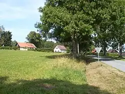 celkový pohled od západu