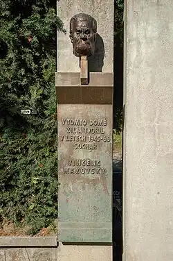 Pamětní deska Vincence Makovského