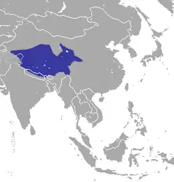 Areál rozšíření