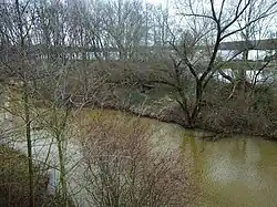 Před nádrží Rötha