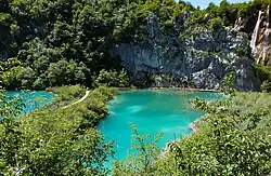 Plitvická jezera, po kterých byla opčina pojmenována