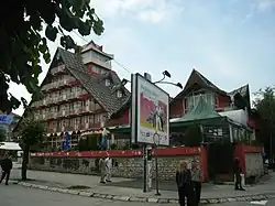 Hotel ve středu města