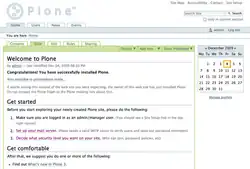 Plone - Content Management System
