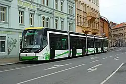 Škoda 26T z roku 2013 v Plzni