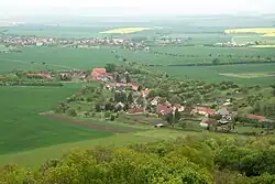 Celkový pohled z Plešivce