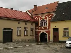 Fara v Počátkách.