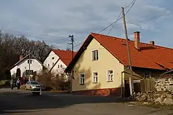Pohled na část vesnice