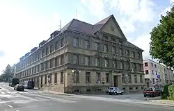 Pošta Jilemnice, původně Okresní soud v Jilemnici (stavěno 1923–1926)