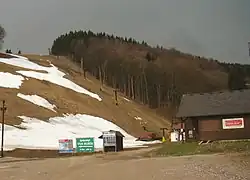 sjezdovka ve východní části