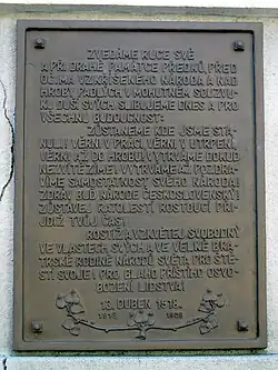 Pamětní deska Sokolům