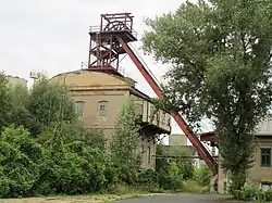 Památkově chráněná těžní věž