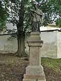 Podlesice, socha svatého Jana Nepomuckého.jpg
