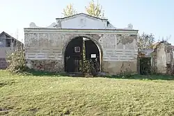 Renesanční sgrafitová brána