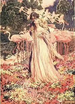 Ilustrace Byama Shawa pro londýnské vydání z roku 1909.