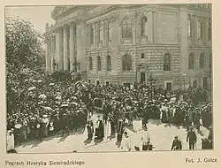 Pohřeb Henryka Siemiradzkiego