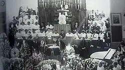 Martin Luther King, Jr. přednáší úvodní řeč