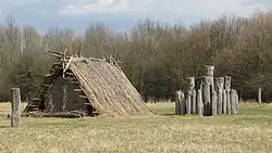 Areál muzea v přírodě na Pohansku