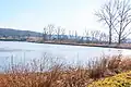 Pohled na Třeboňský rybník u Rožďalovic
