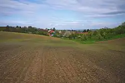 Pohled na obec od jihu