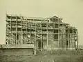 výstavba kostela, září 1907
