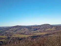 Pohled na Varnsdorf z Hrádku