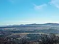 Pohled na JV: Lužické hory
