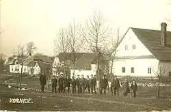 Kornice kolem roku 1920