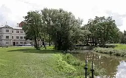 Velký Dvůr, Hornoleský náhon