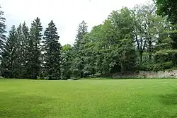 Místo zaniklého zámečku Žofín