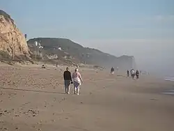 Point Dume od pláže Zuma