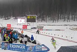 Stadion v Pokljuce v roce 2012