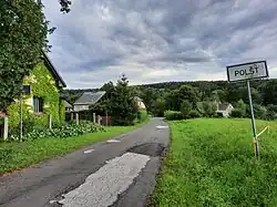 Vjezd do Polště