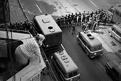 1. května pochod. Poznaň, 1988.