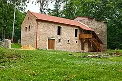 Rekonstruovaná tvrz, stav v červnu 2024