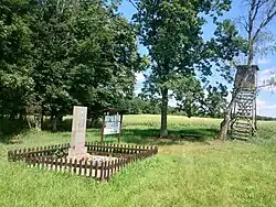 Místo přestřelky s pomníkem