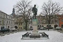 Pomník Bedřicha Smetany (Litomyšl), Smetanovo nám..JPG