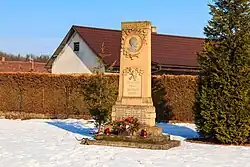 Pomník padlým z Blatníkovské Lhotky, nyní v Nové kolonii