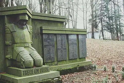 Památník padlých za 1. světové války, Šluknov, 1929