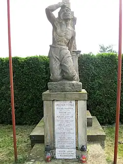 Pomník umučeným r. 1945