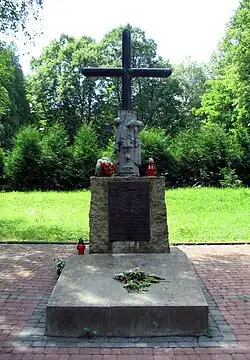 Polákům zavražděným OUN-UPA - památník v Přemyšli