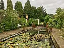 Rybníček ve formálních zahradách