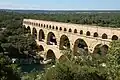 Pont du Gard (římský akvadukt, 1. stol. př. n. l.)
