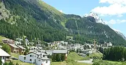 Pohled na centrum obce