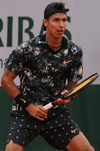 Alexei Popyrin na French Open 2019