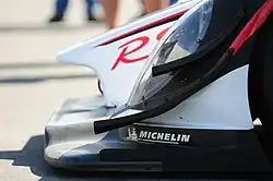 Vstupní část difuzoru, Porsche Spyder