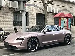 Porsche Taycan Turbo S.