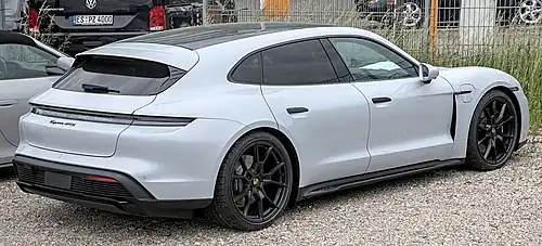 Porsche Taycan GTS Sport Turismo.