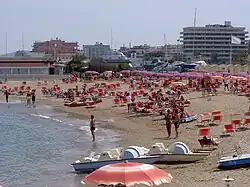 Pláž v místní části Portoverde