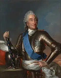 Portrét vévody de Brissac s insigniemi maršála Francie