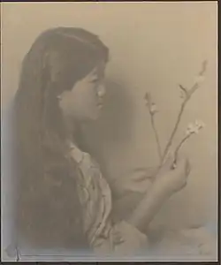 Japanese-Hawaiian girl (profile) 1909